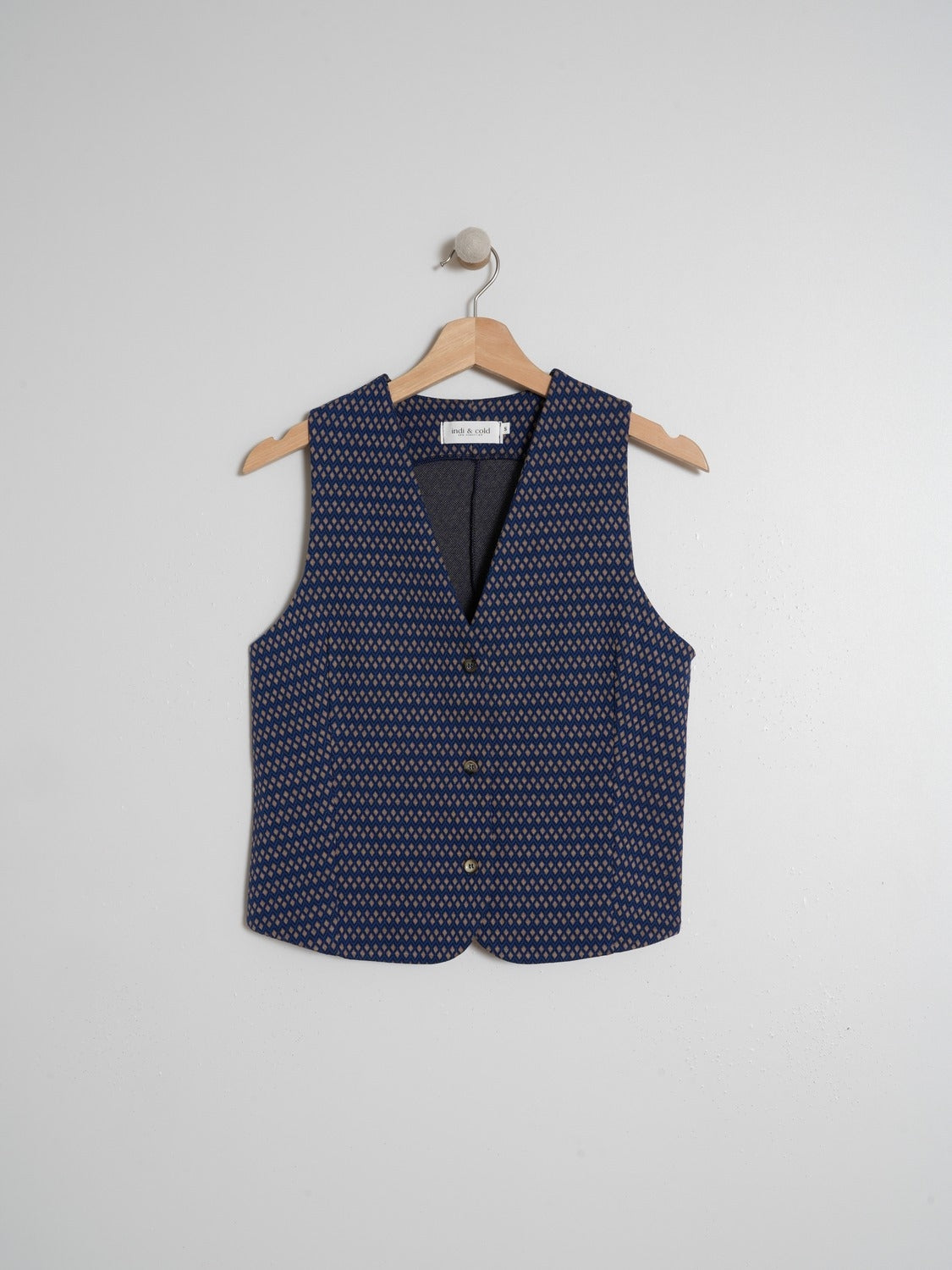 CHALECO PUNTO JACQUARD