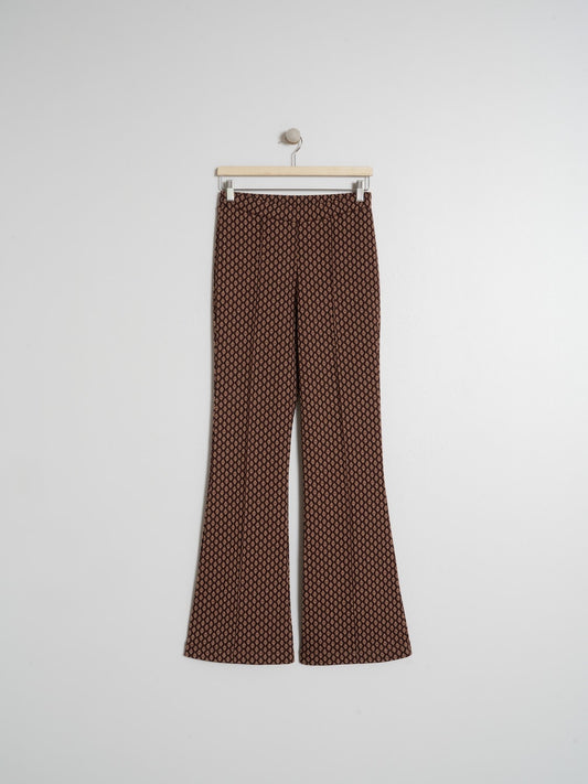 PANTALÓN ACAMPANADO JACQUARD