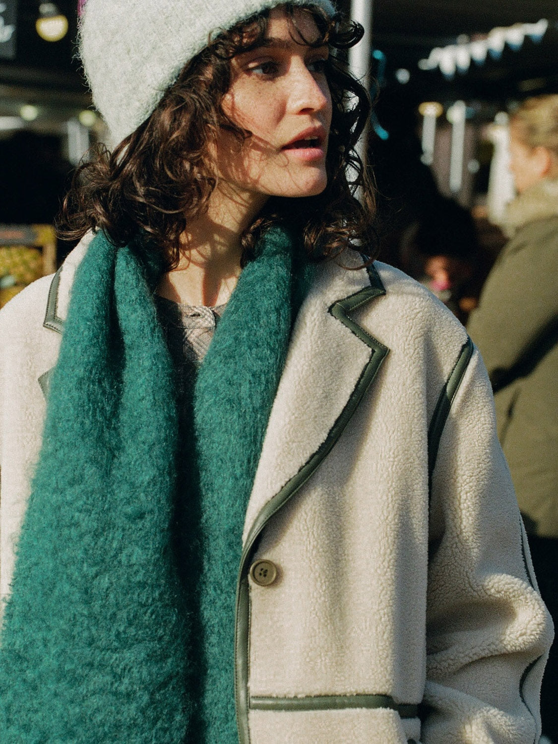 BUFANDA LISA MOHAIR