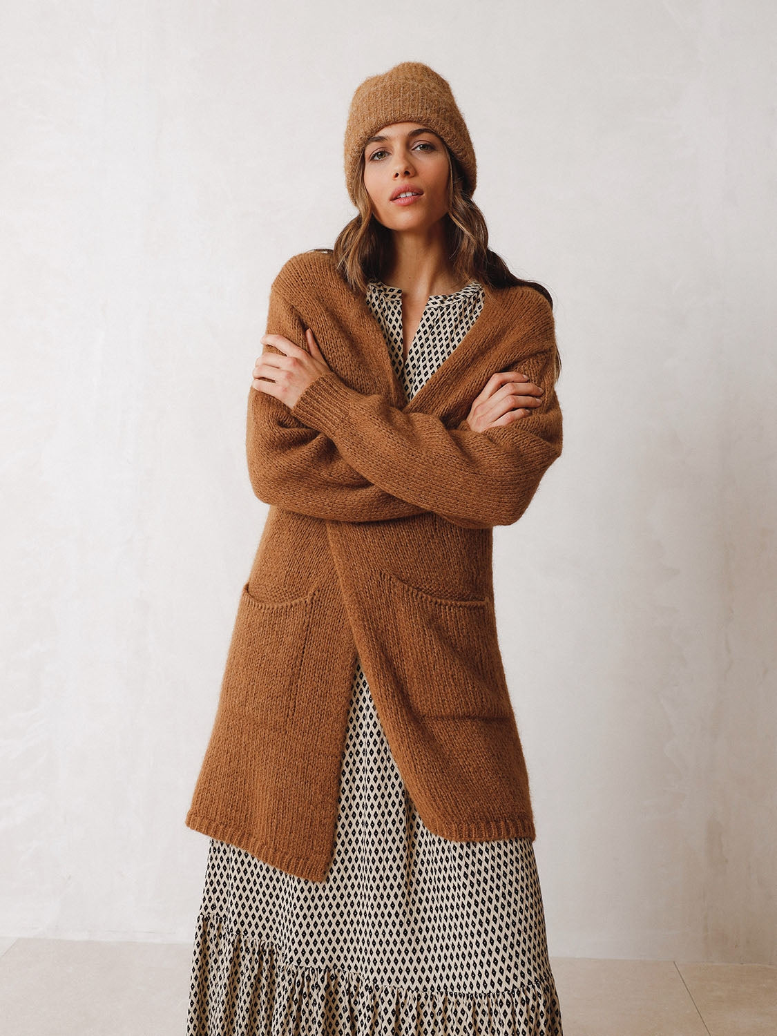 CHAQUETA PUNTO LISO