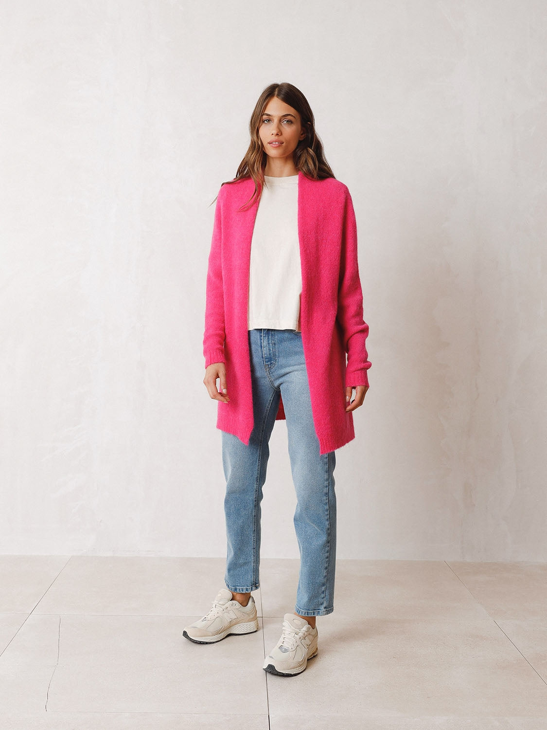 CHAQUETA PUNTO LISO