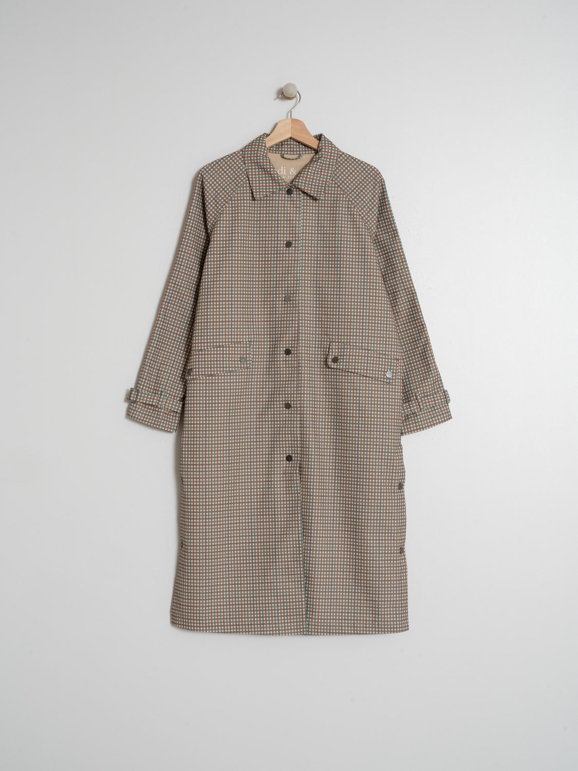 MAXI TRENCH CUADROS