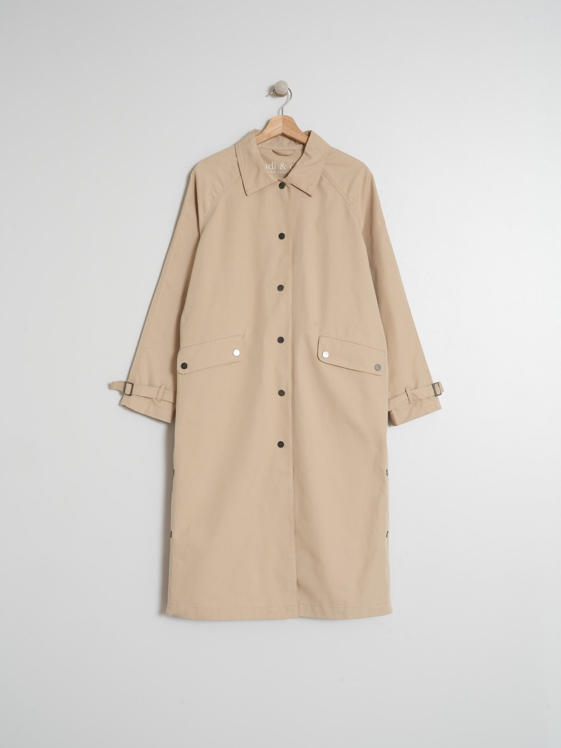 MAXI TRENCH ALGODÓN