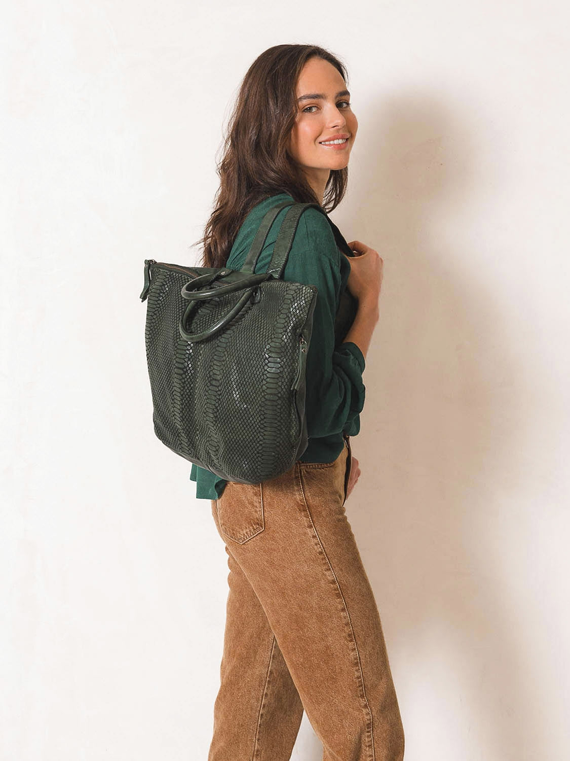 BOLSO CONVERTIBLE PIEL