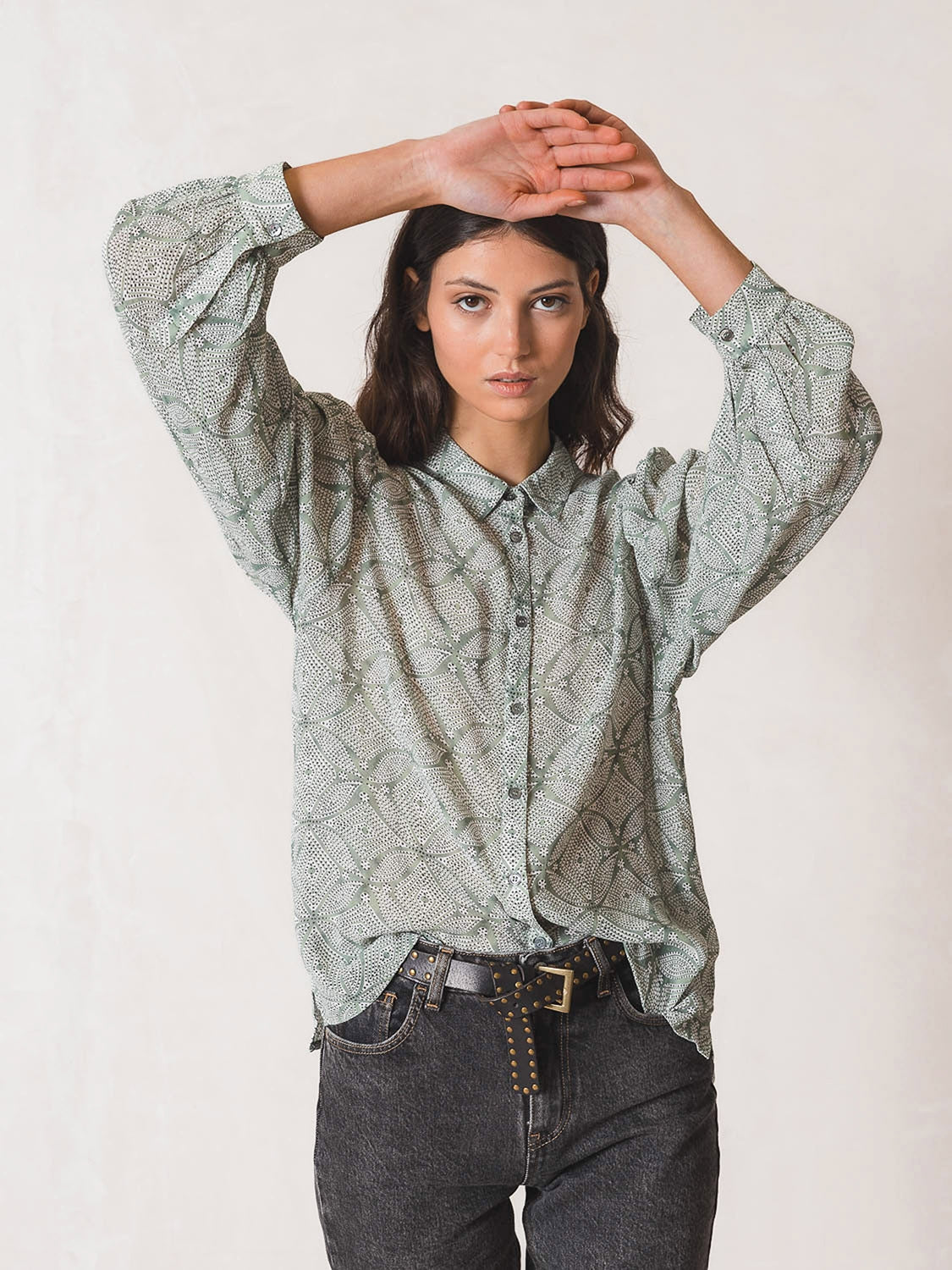 CAMISA ETHNIC PRINT