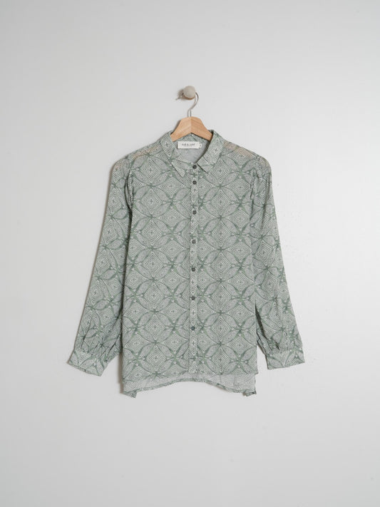 CAMISA ETHNIC PRINT