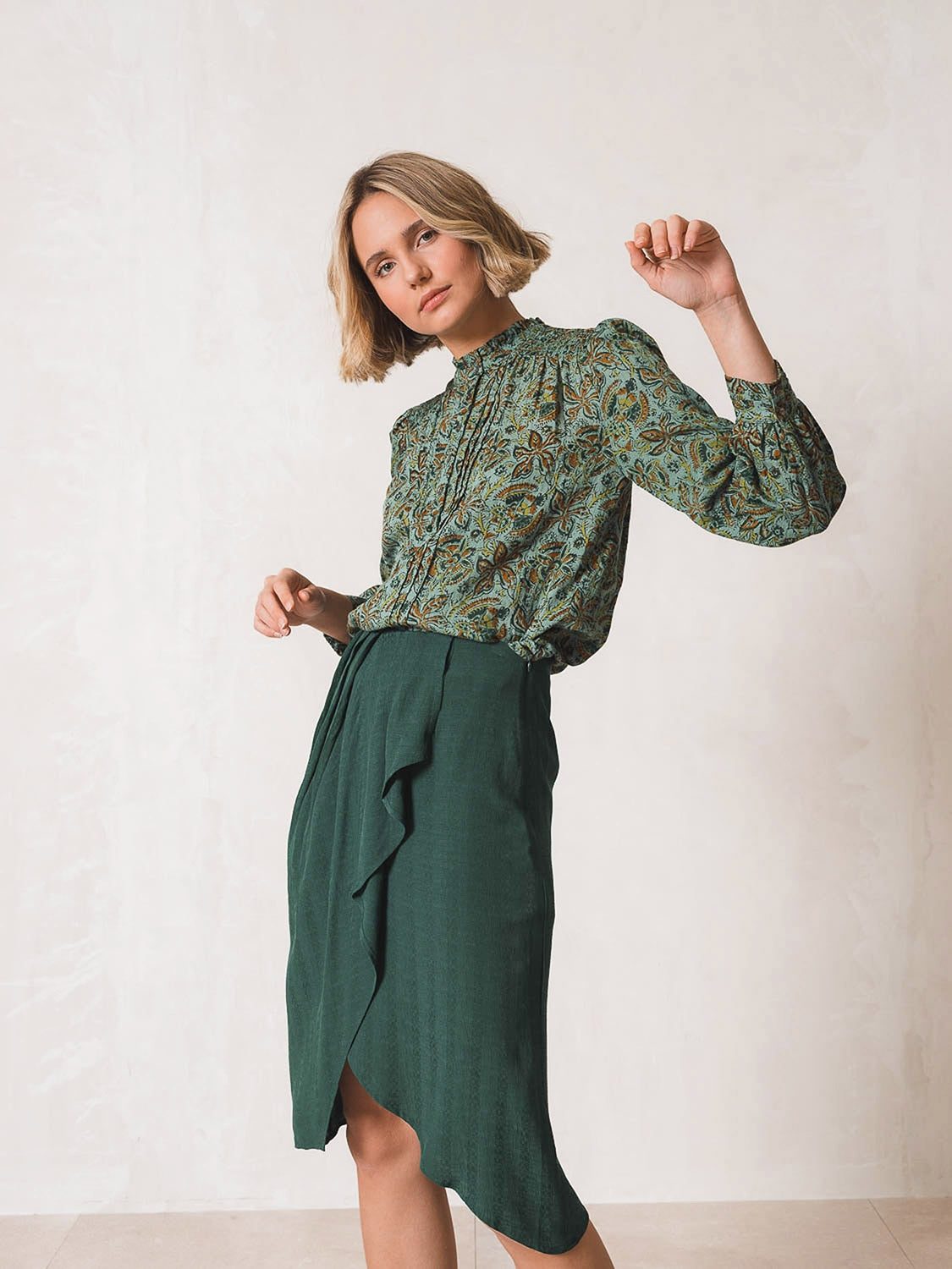 BLUSA ROMÁNTICA BATIK
