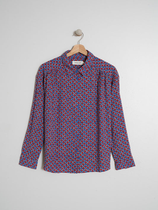RETRO GEOMETRIC SHIRT