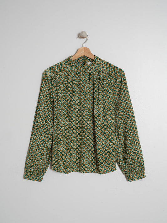 BLUSA RETRO GEOMETRIC