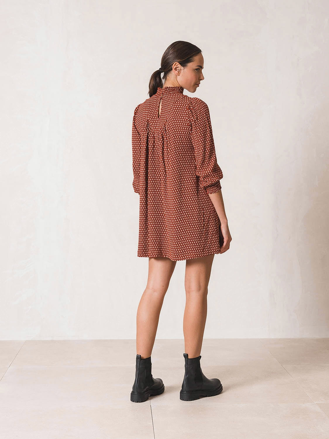 VESTIDO MINI TIE