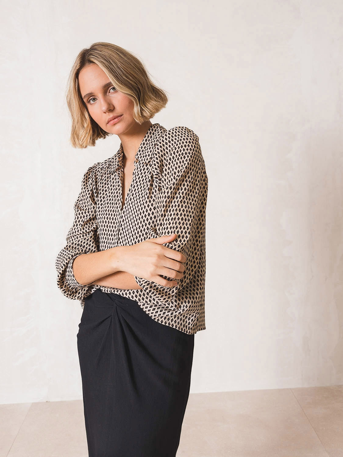 CAMISA ROMÁNTICA TIE