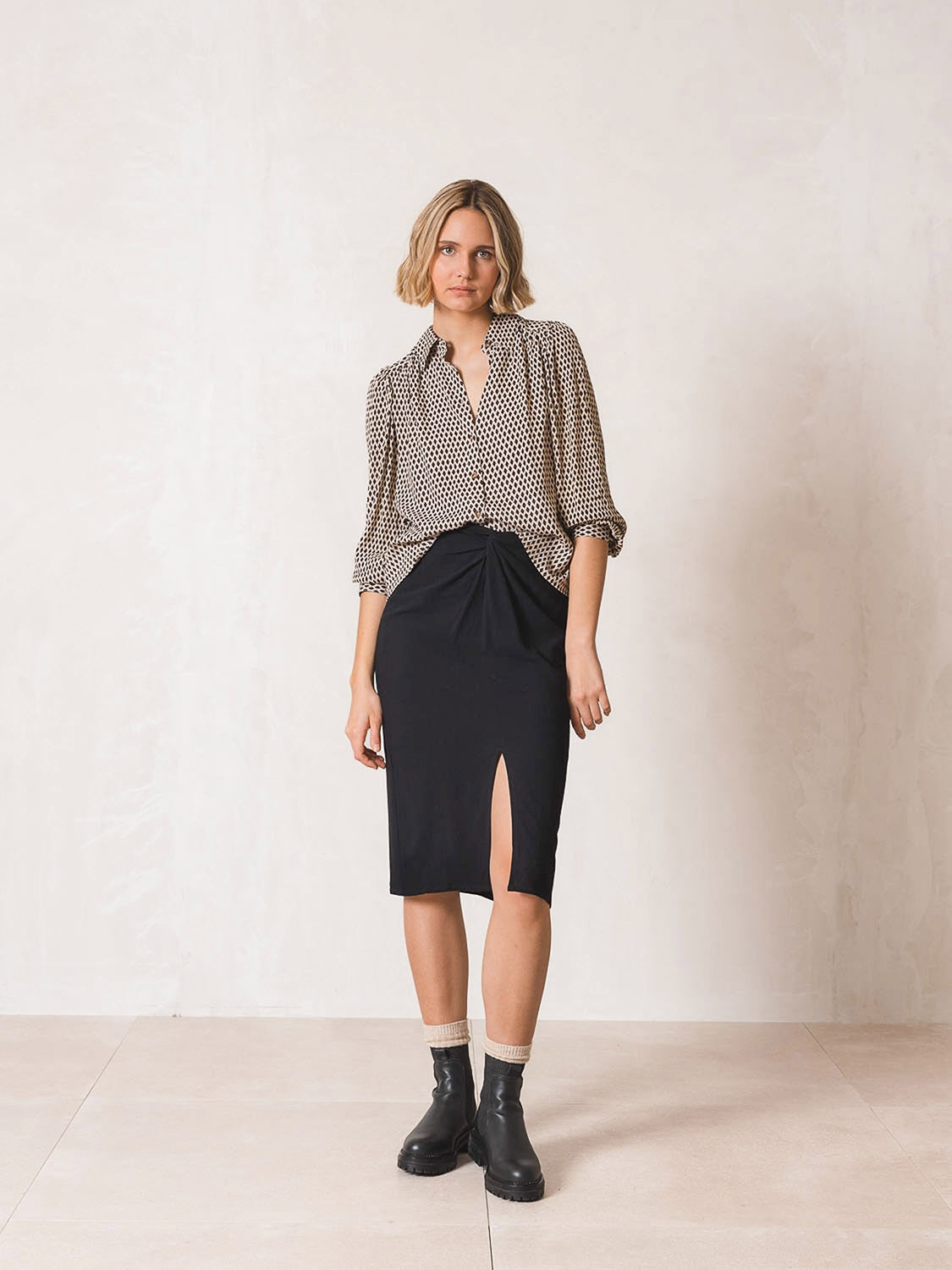 CAMISA ROMÁNTICA TIE