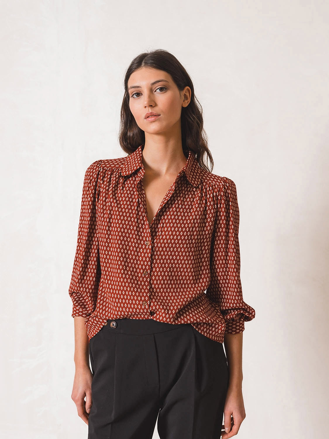 CAMISA ROMÁNTICA TIE