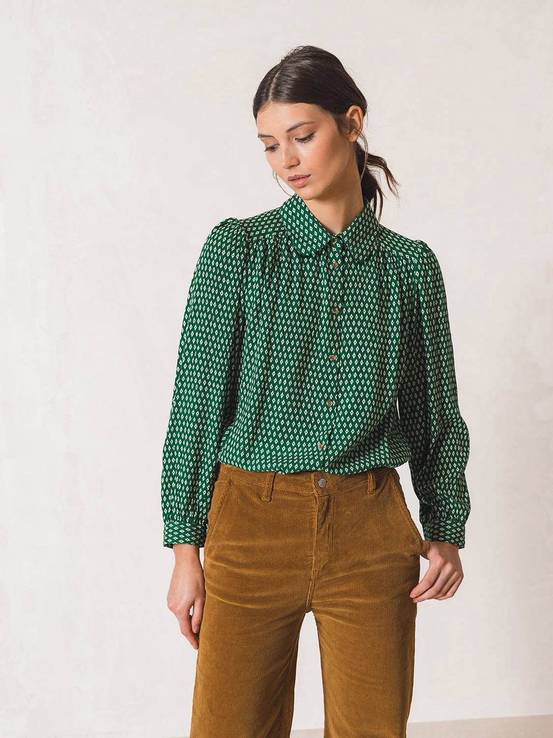 CAMISA ROMÁNTICA TIE