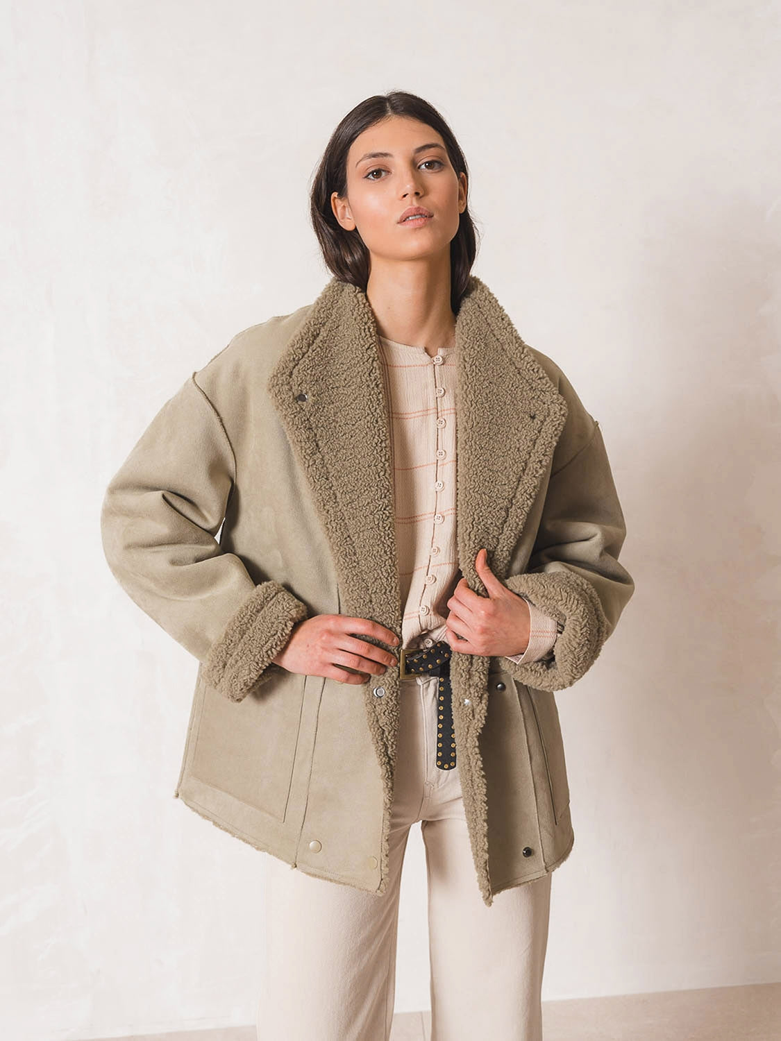 ABRIGO REVERSIBLE AVIADOR
