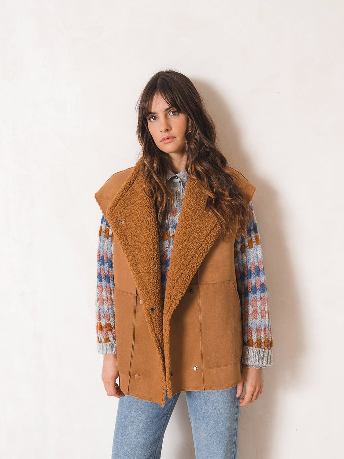 CHALECO REVERSIBLE OVERSIZE