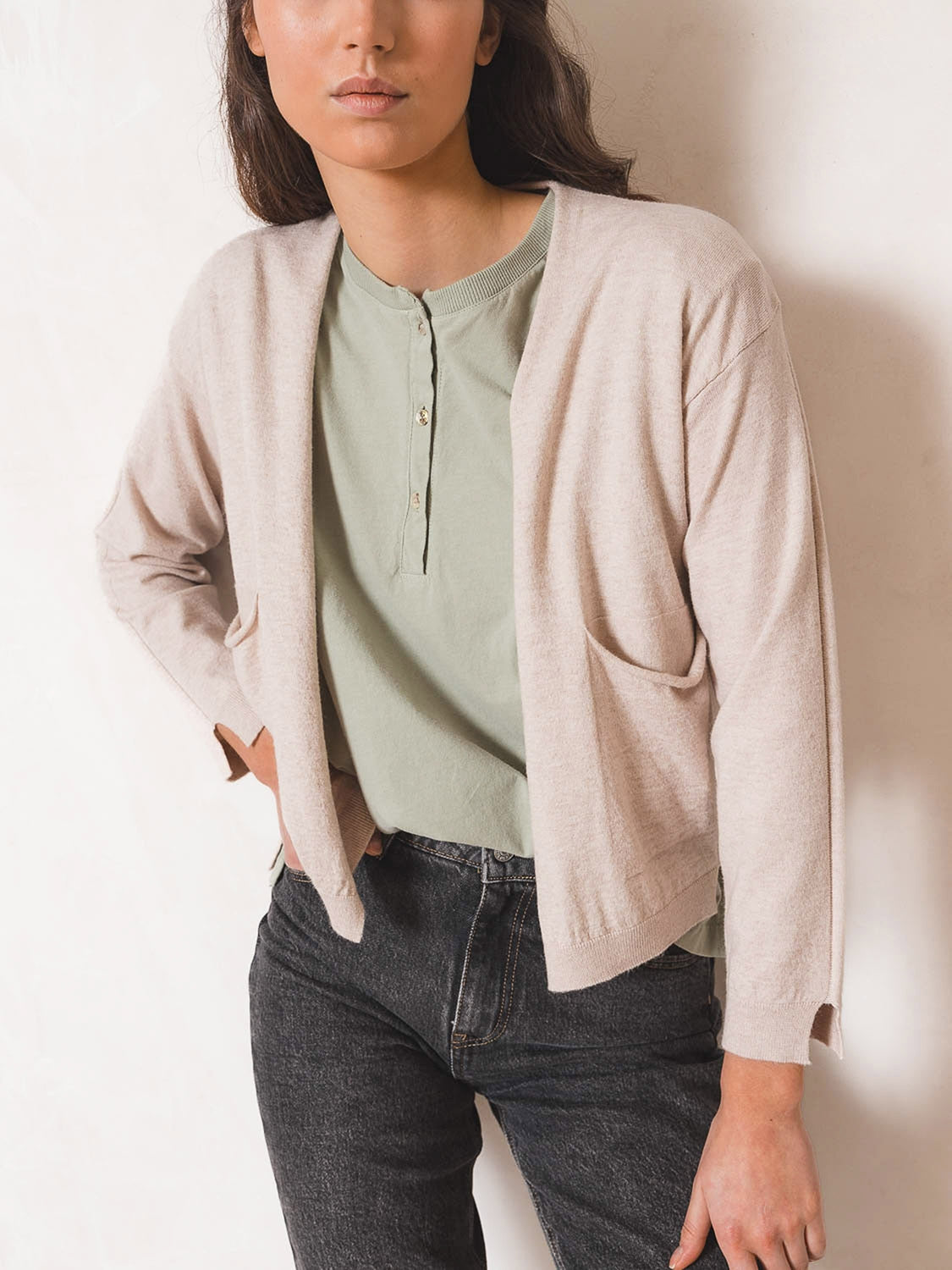 CHAQUETA BOLERO PUNTO