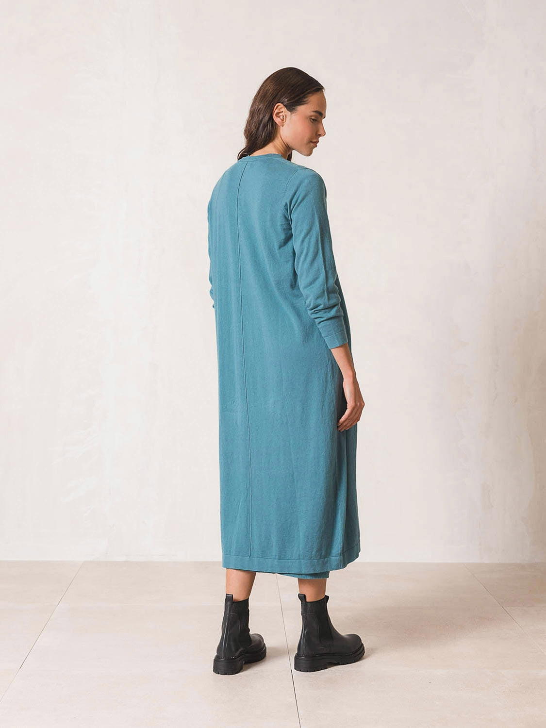 MAXI CHAQUETA PUNTO