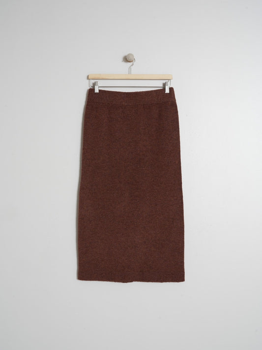 FALDA MIDI PUNTO