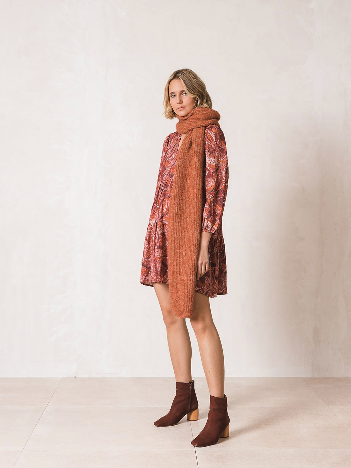 BUFANDA MELANGE RECICLADO