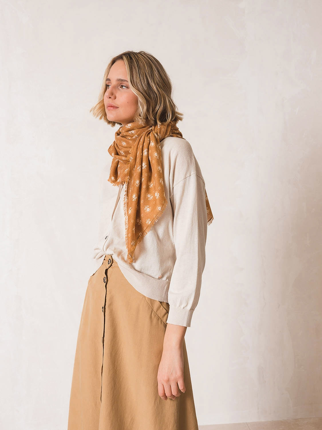 FULAR PRINT FLORAL