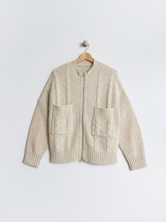 CHAQUETA OVERSIZE ALPACA