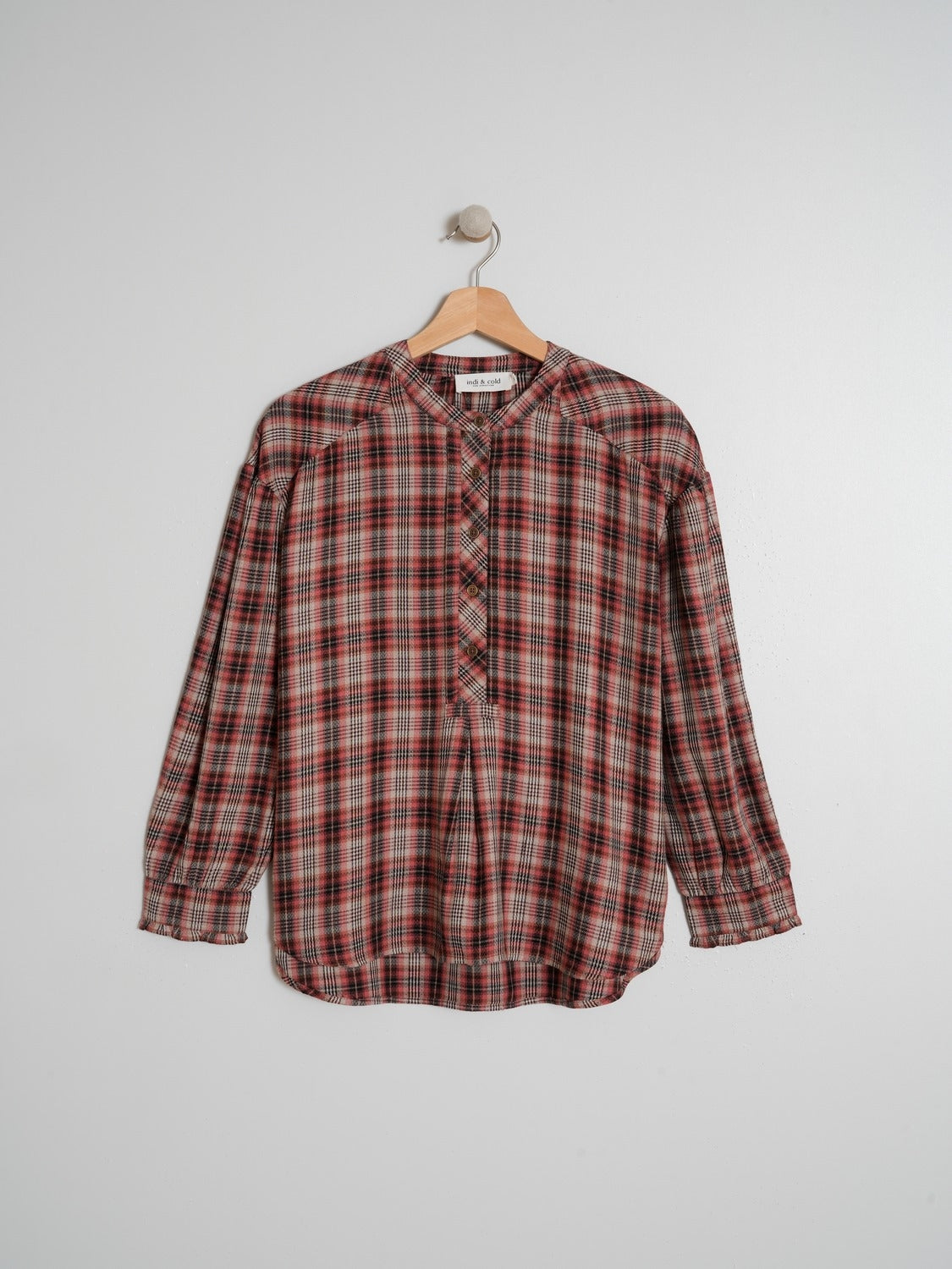 BLUSA CUADRO TARTÁN