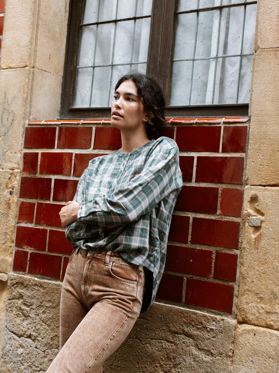 BLUSA CUADRO TARTÁN