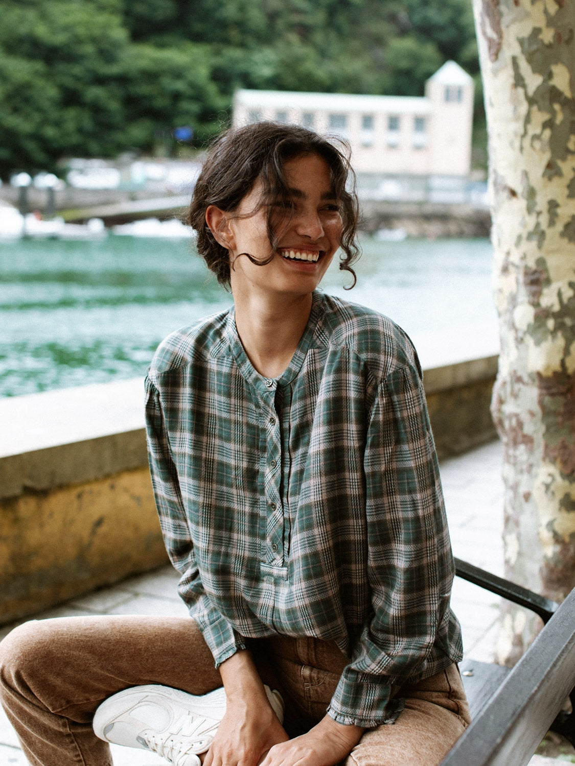 BLUSA CUADRO TARTÁN