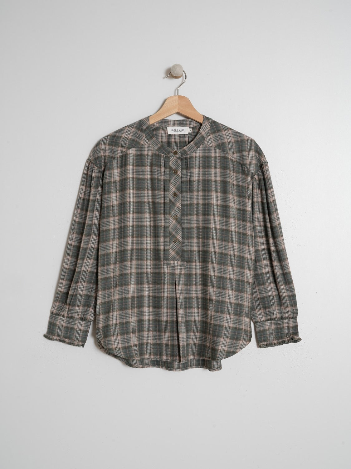 BLUSA CUADRO TARTÁN