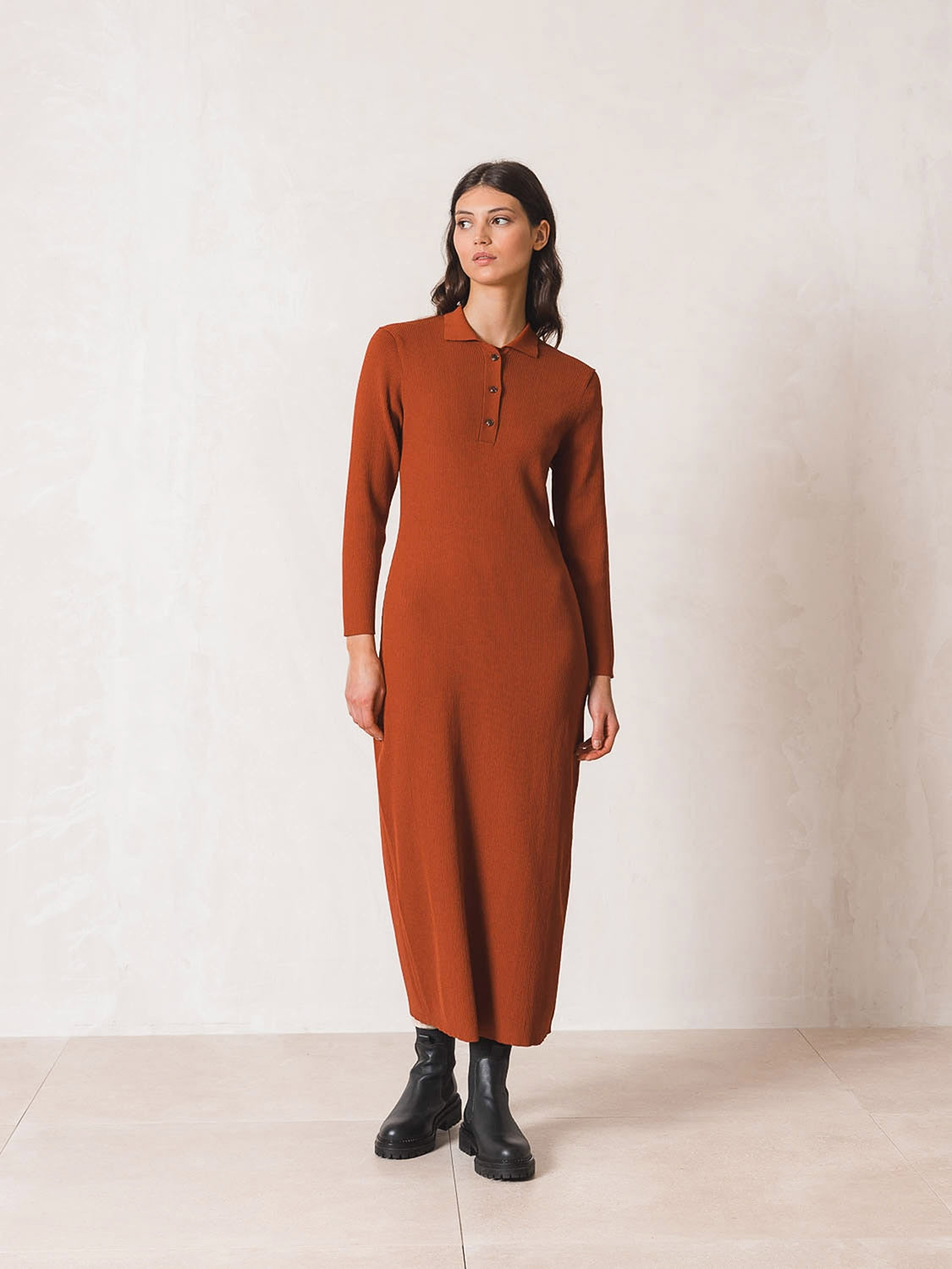 VESTIDO MAXI PUNTO