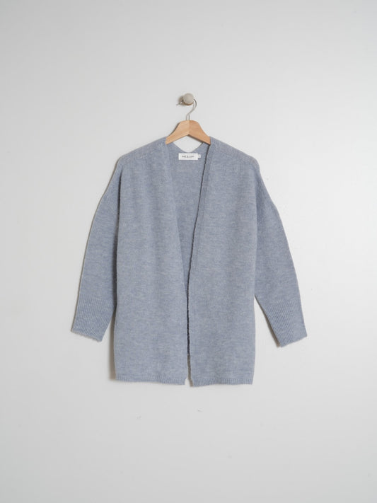 CHAQUETA LARGA PUNTO