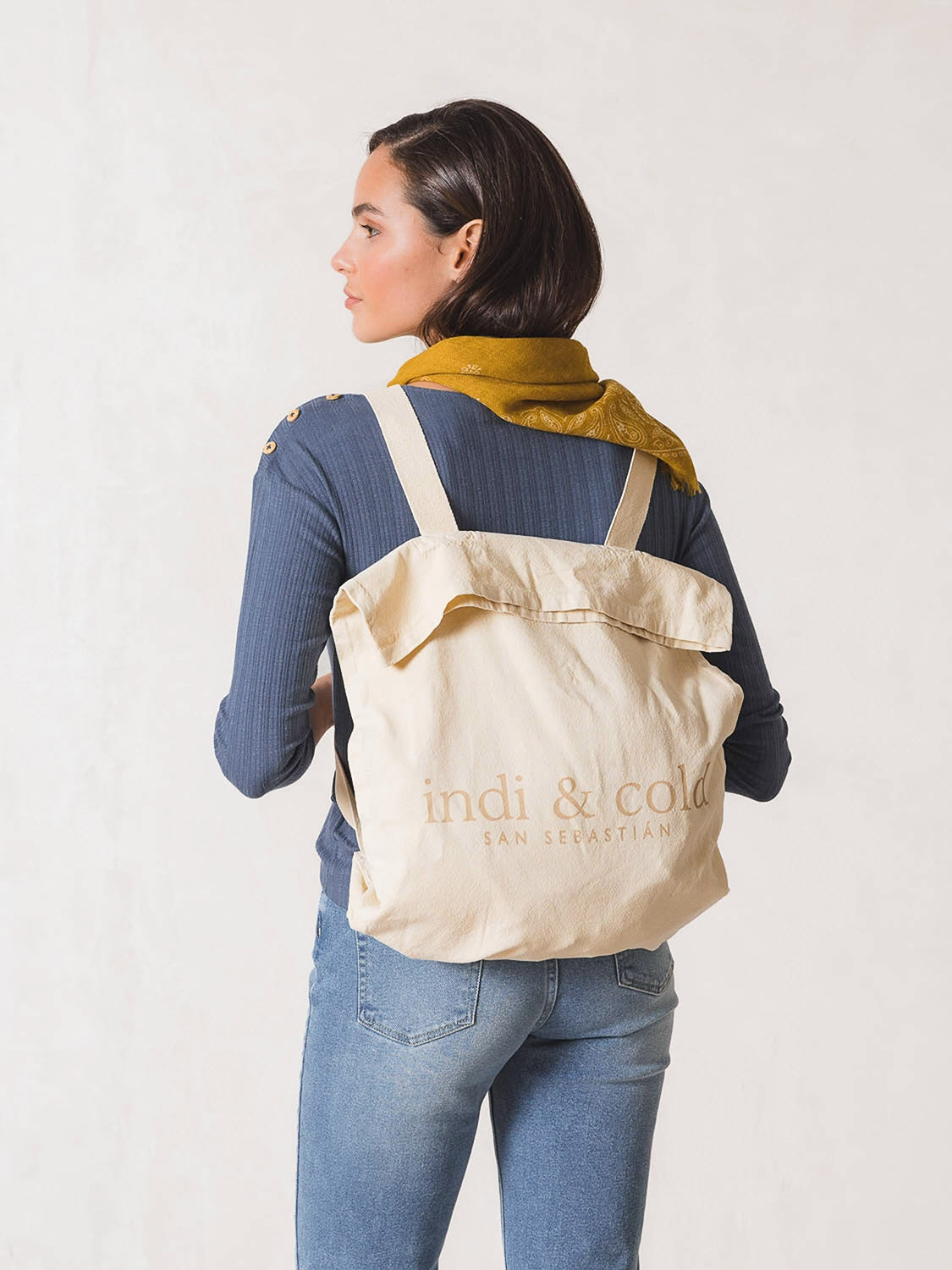 MOCHILA ALGODÓN LAVADO