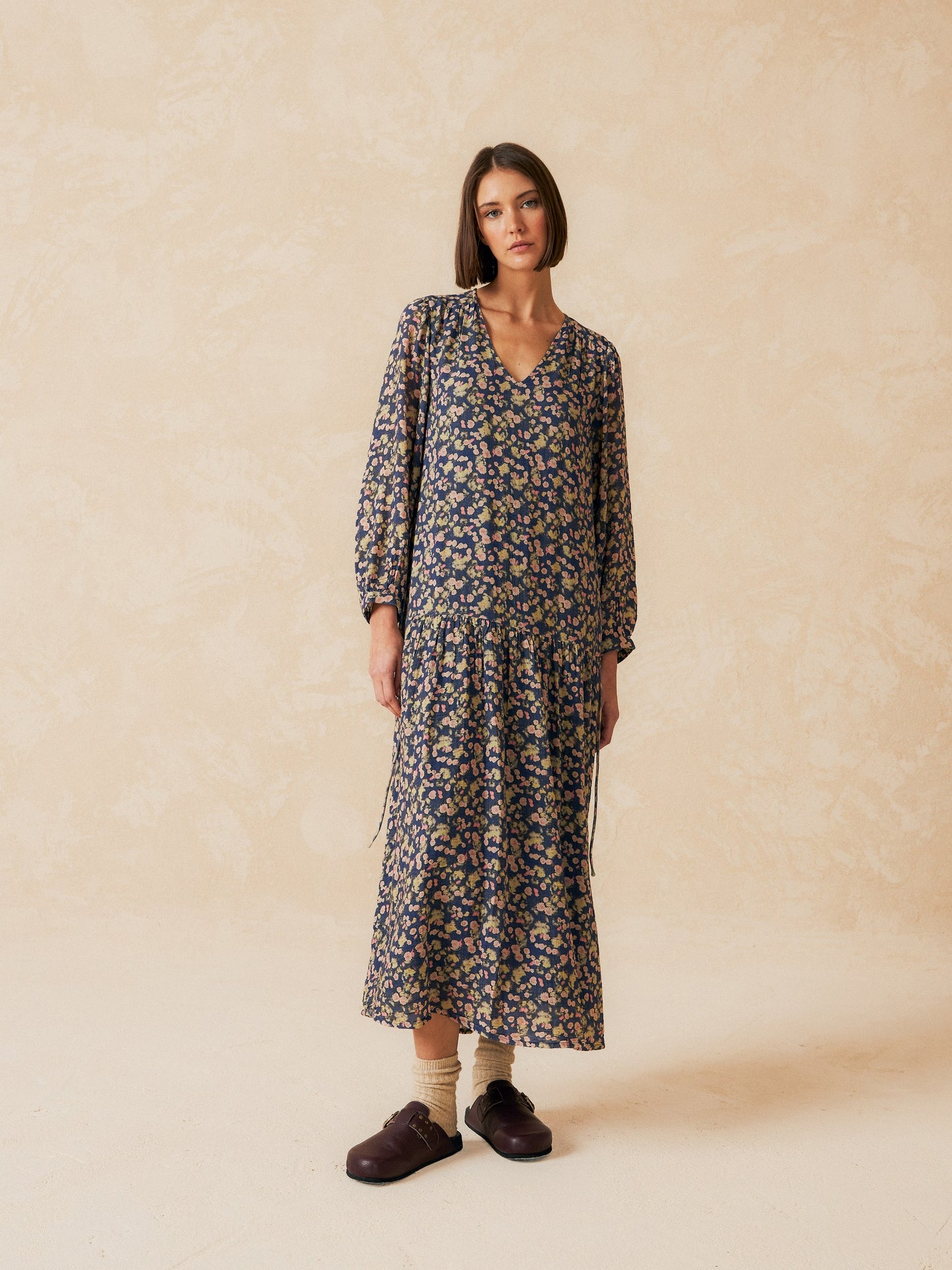 MAXI VESTIDO ESTAMPADO
