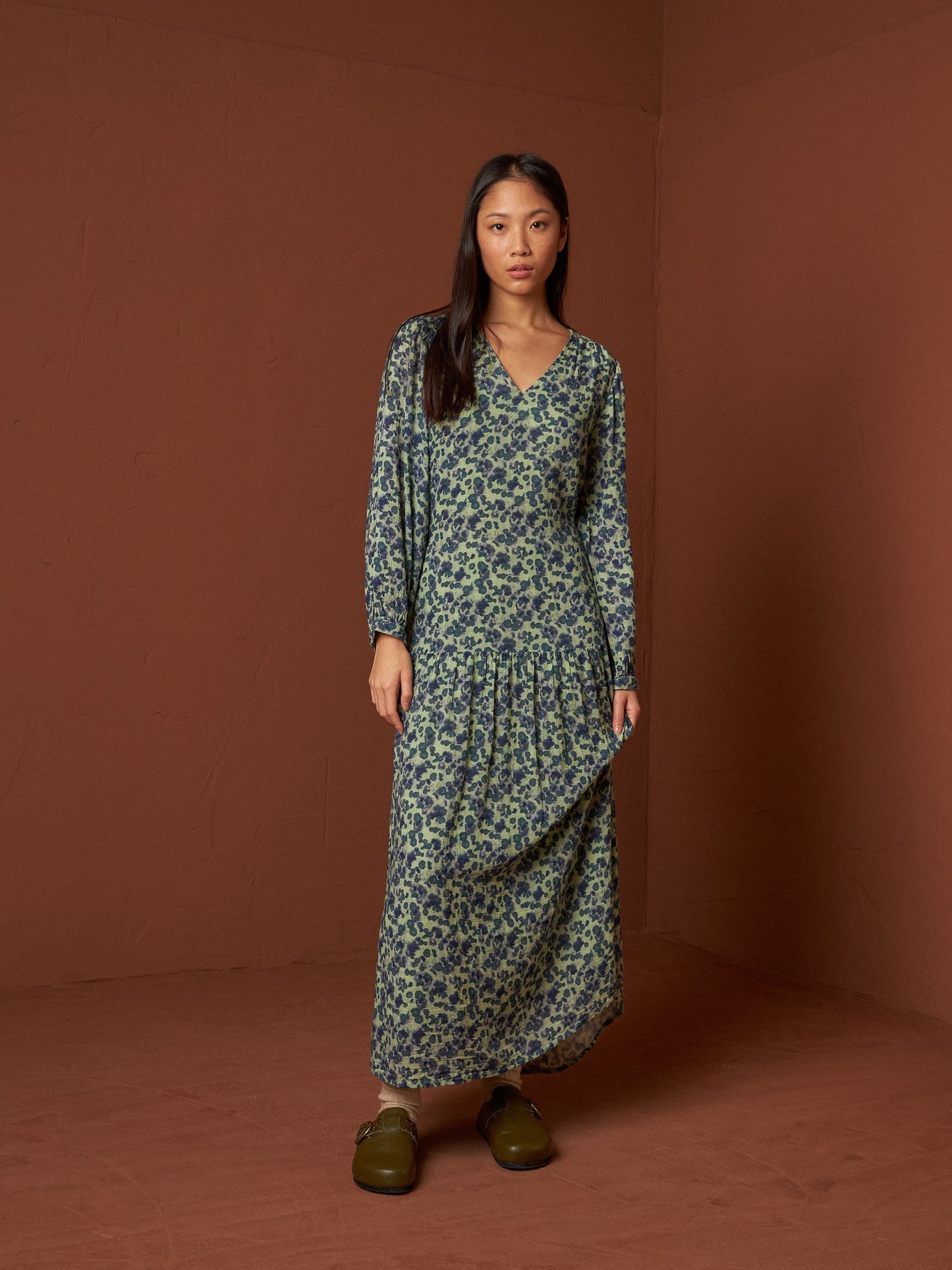 MAXI VESTIDO ESTAMPADO