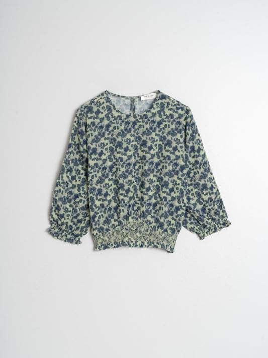 BLUSA ALGODÓN CREPADO
