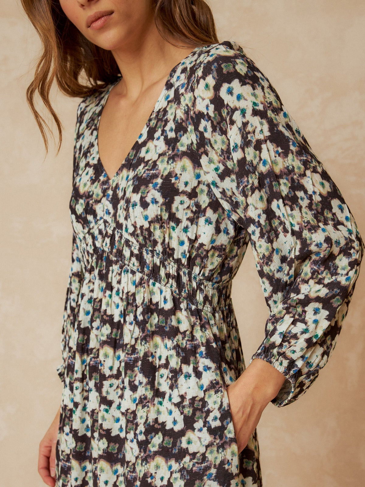 MAXI VESTIDO DOBBY
