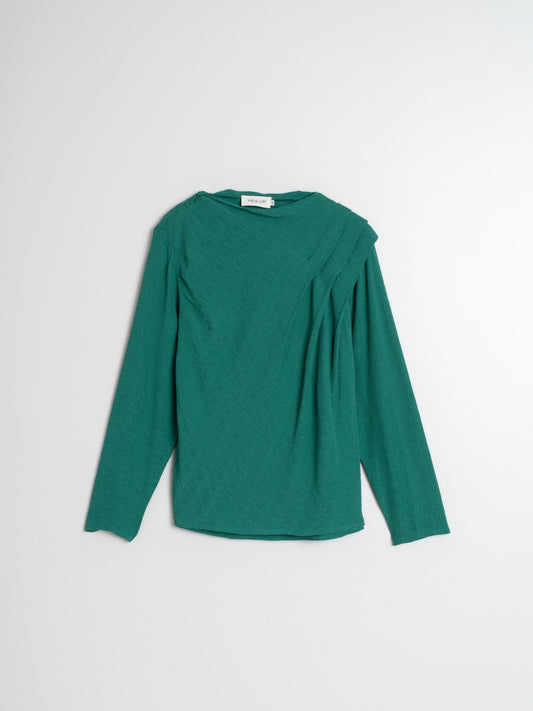 BLUSA DETALLES DRAPEADOS