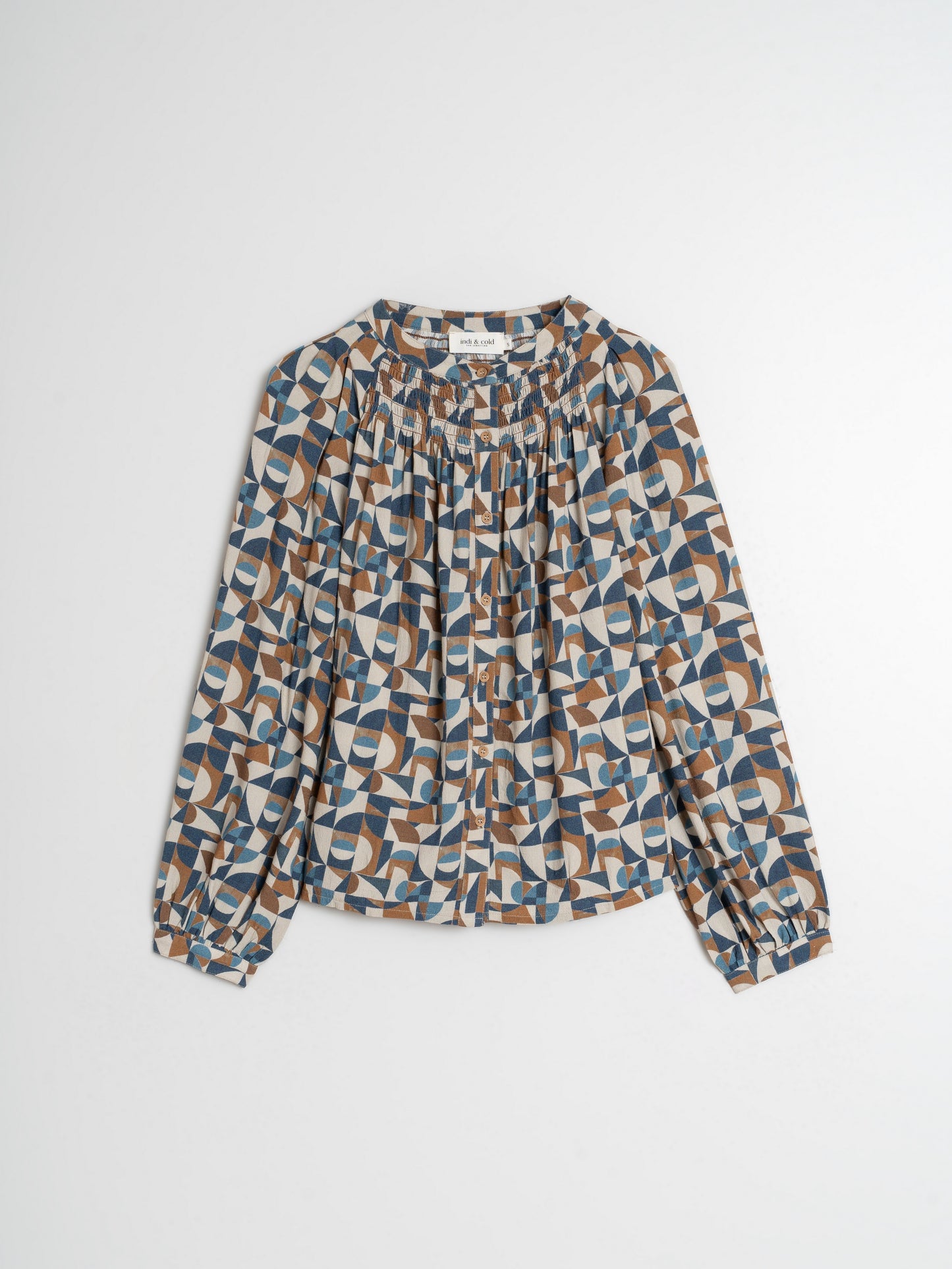 CAMISA FLUÍDA ESTAMPADA