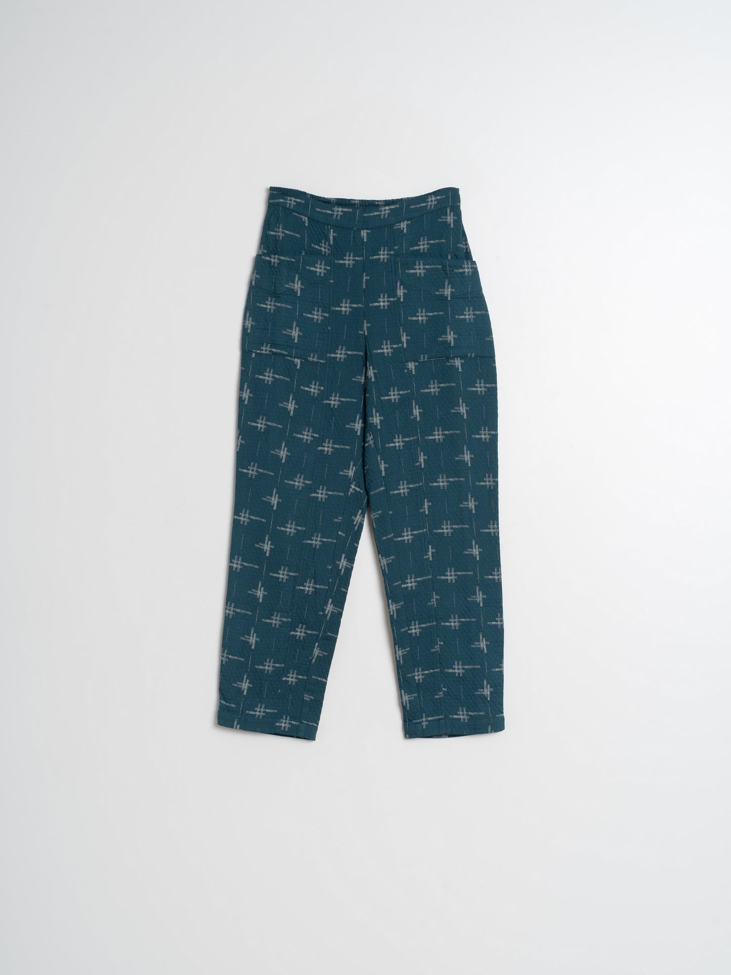 PANTALÓN JAQUARD ALGODÓN