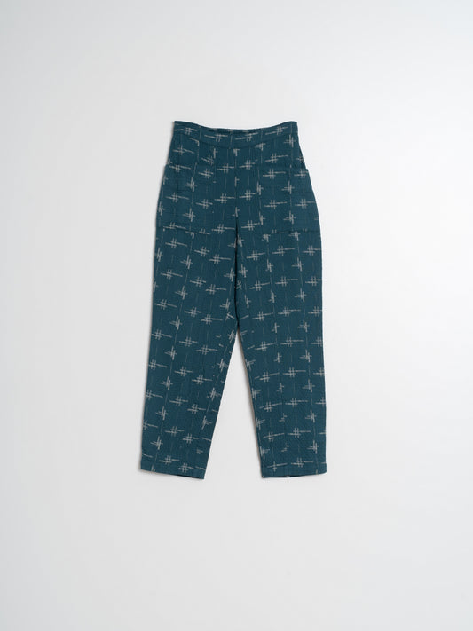 PANTALÓN JAQUARD ALGODÓN