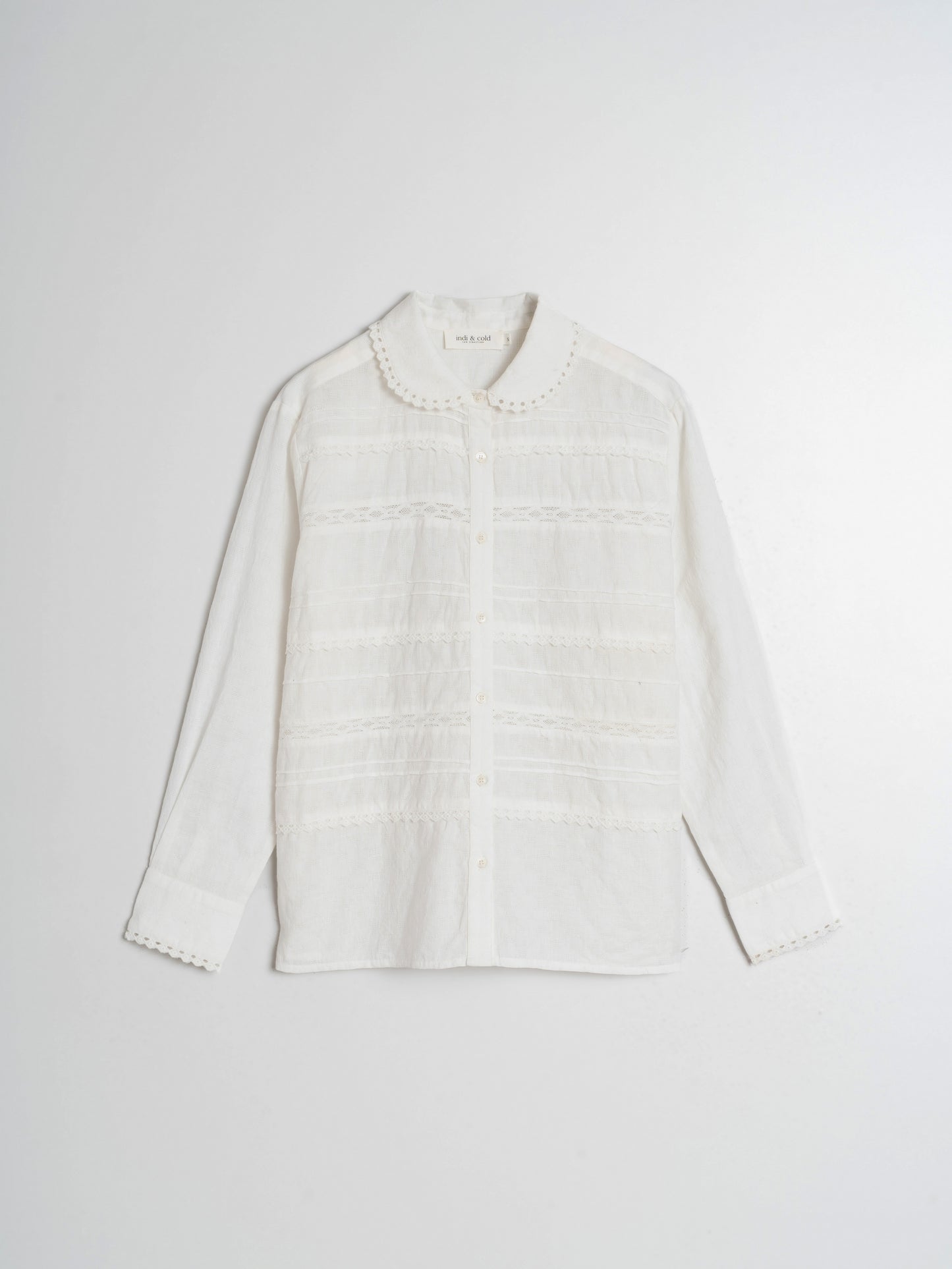 CAMISA PUNTILLA INSERTADA