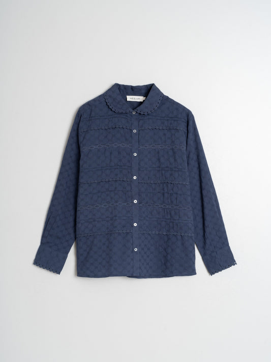 CAMISA PUNTILLA INSERTADA