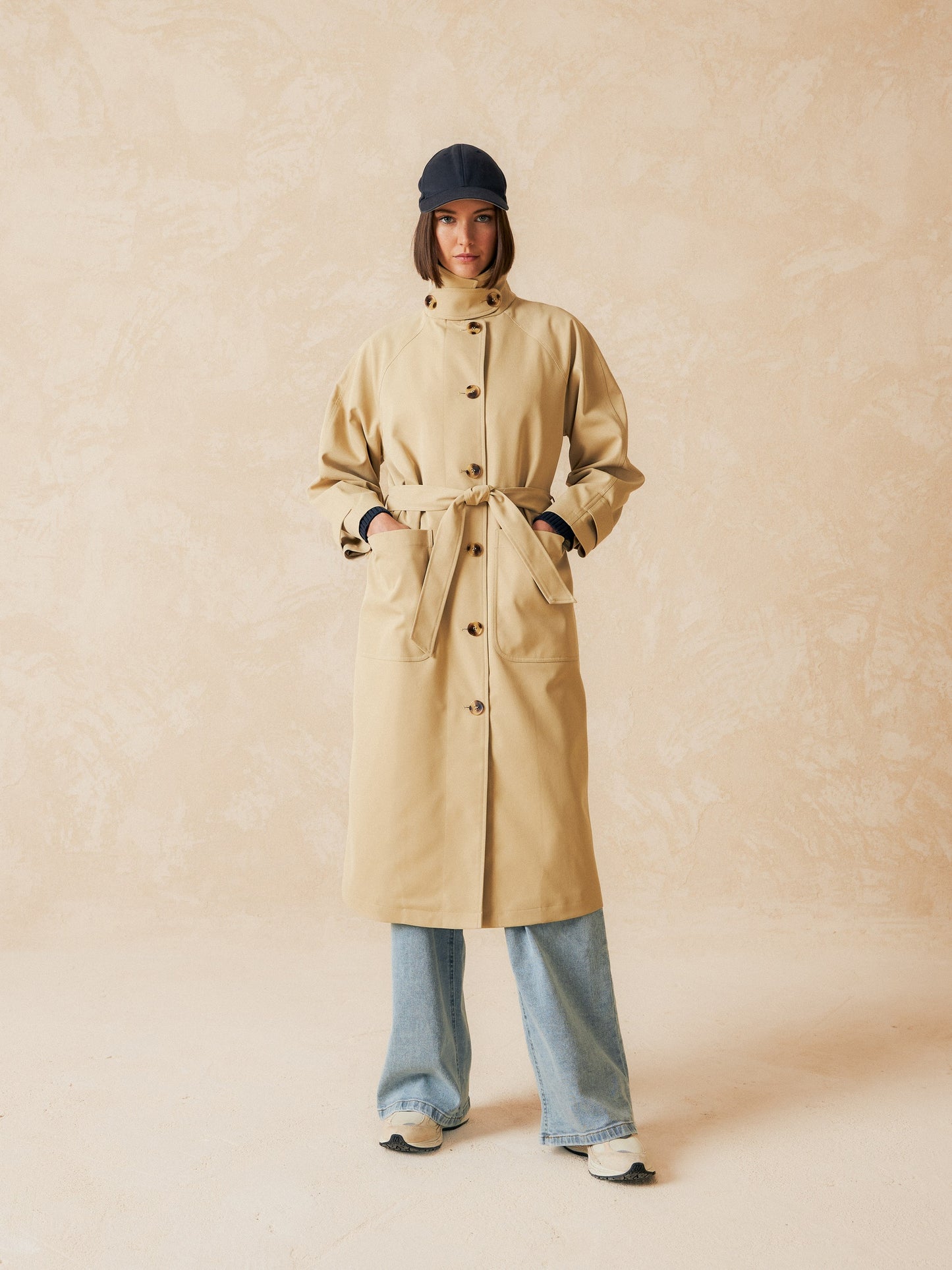 ABRIGO GABARDINA 3/4