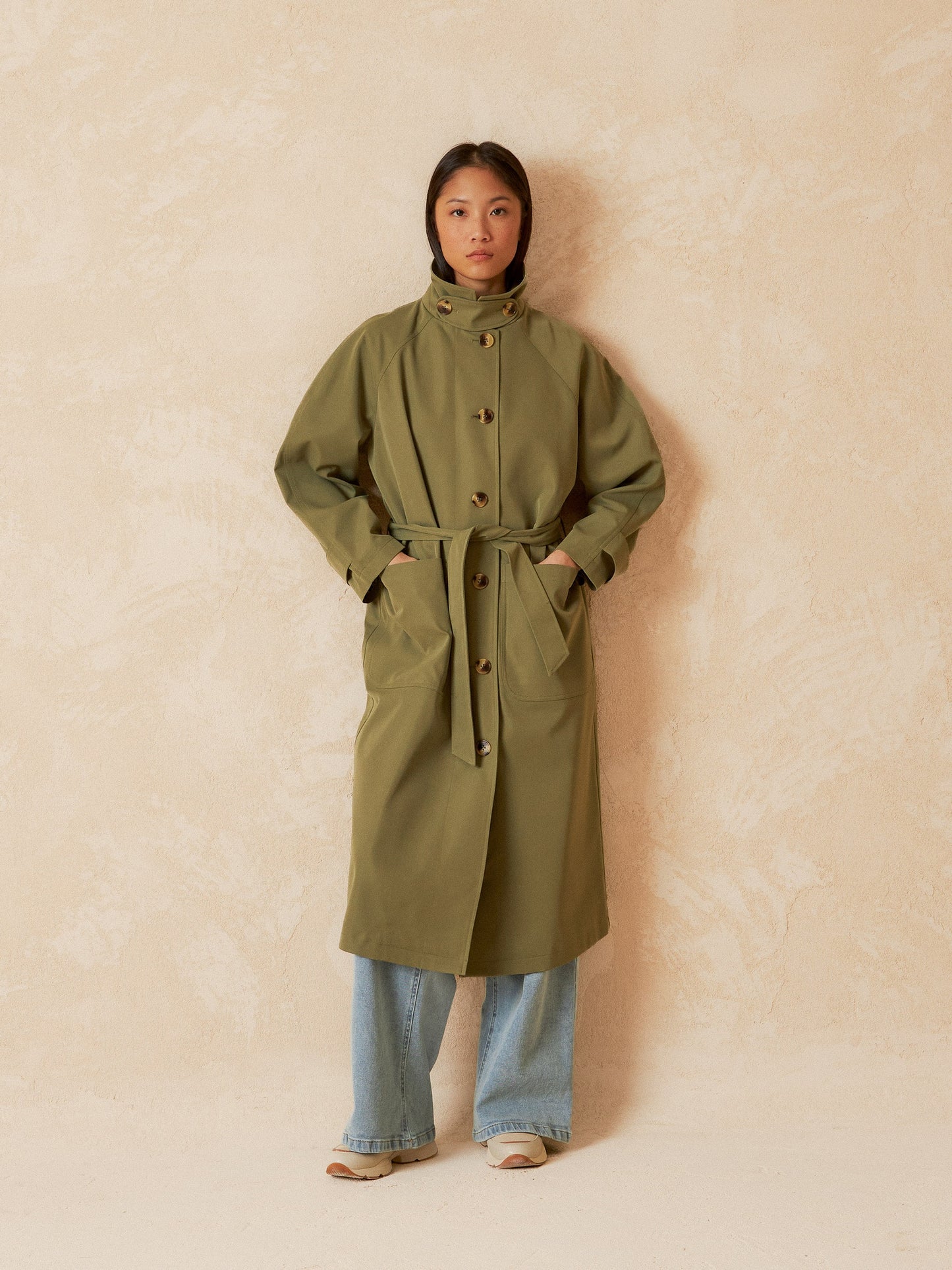 ABRIGO GABARDINA 3/4