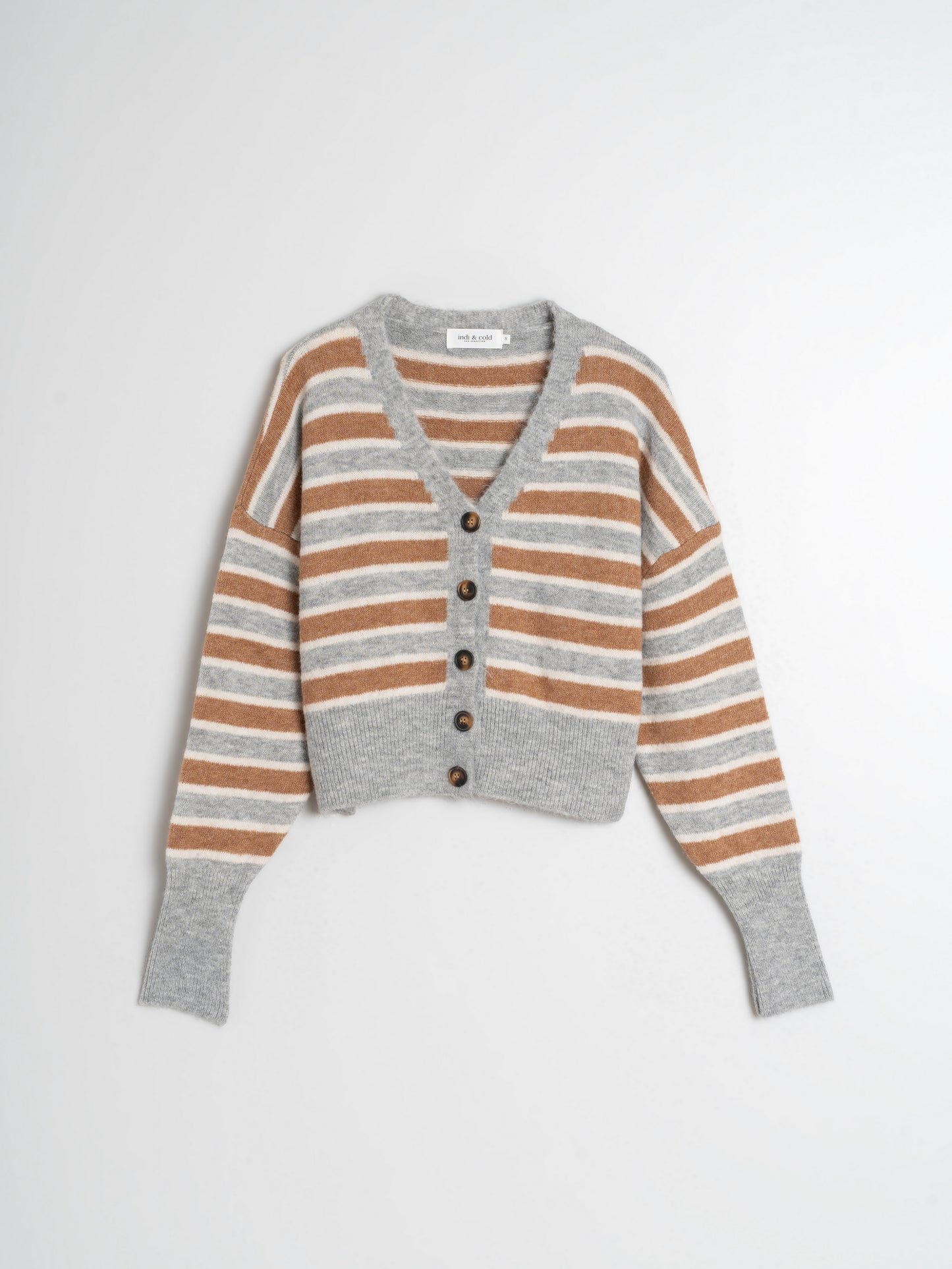 CHAQUETA PUNTO RAYAS