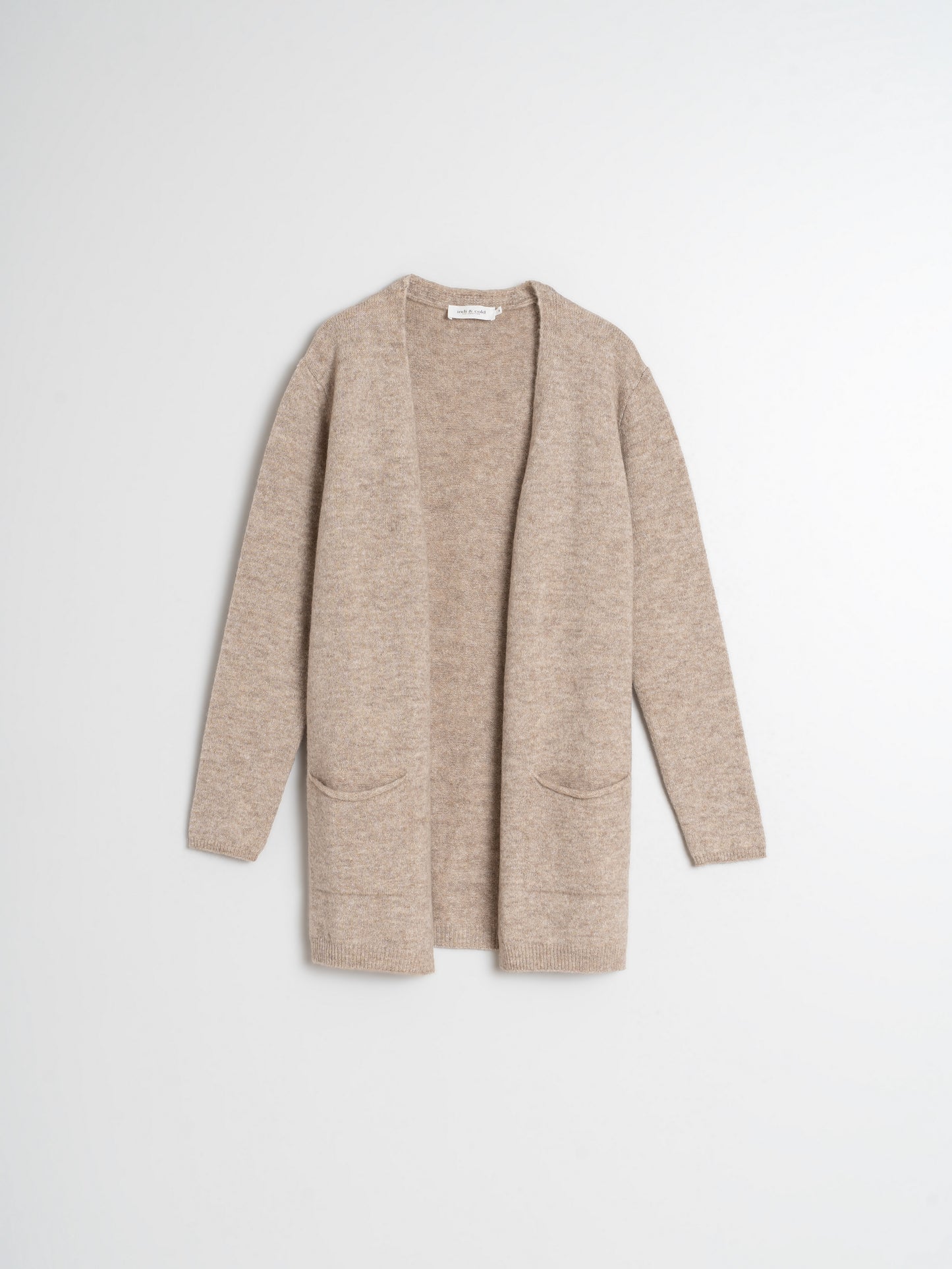 CHAQUETA PUNTO MELANGE