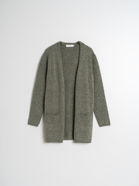 CHAQUETA PUNTO MELANGE