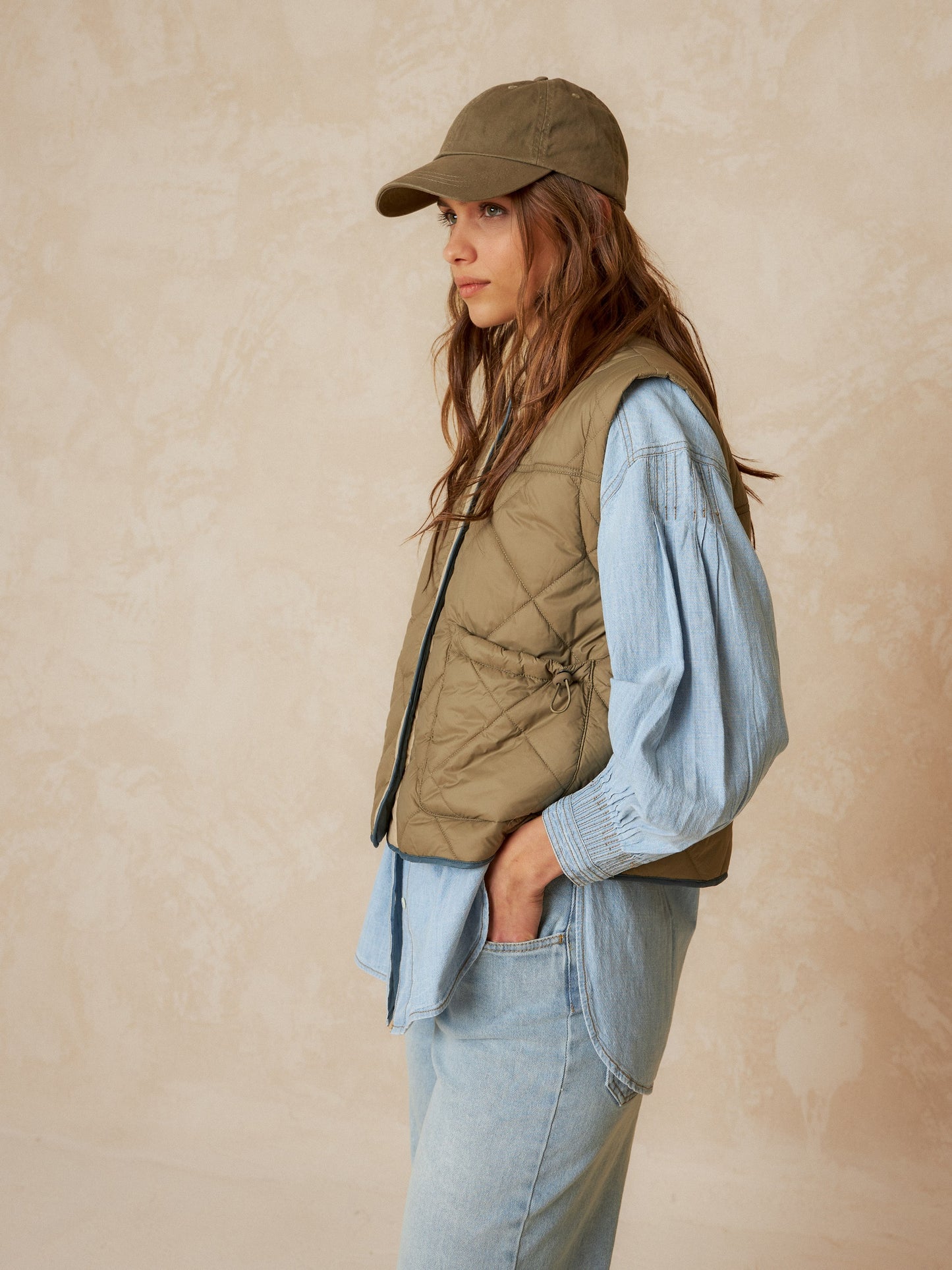 CAZADORA GUATEADA OVERSIZE
