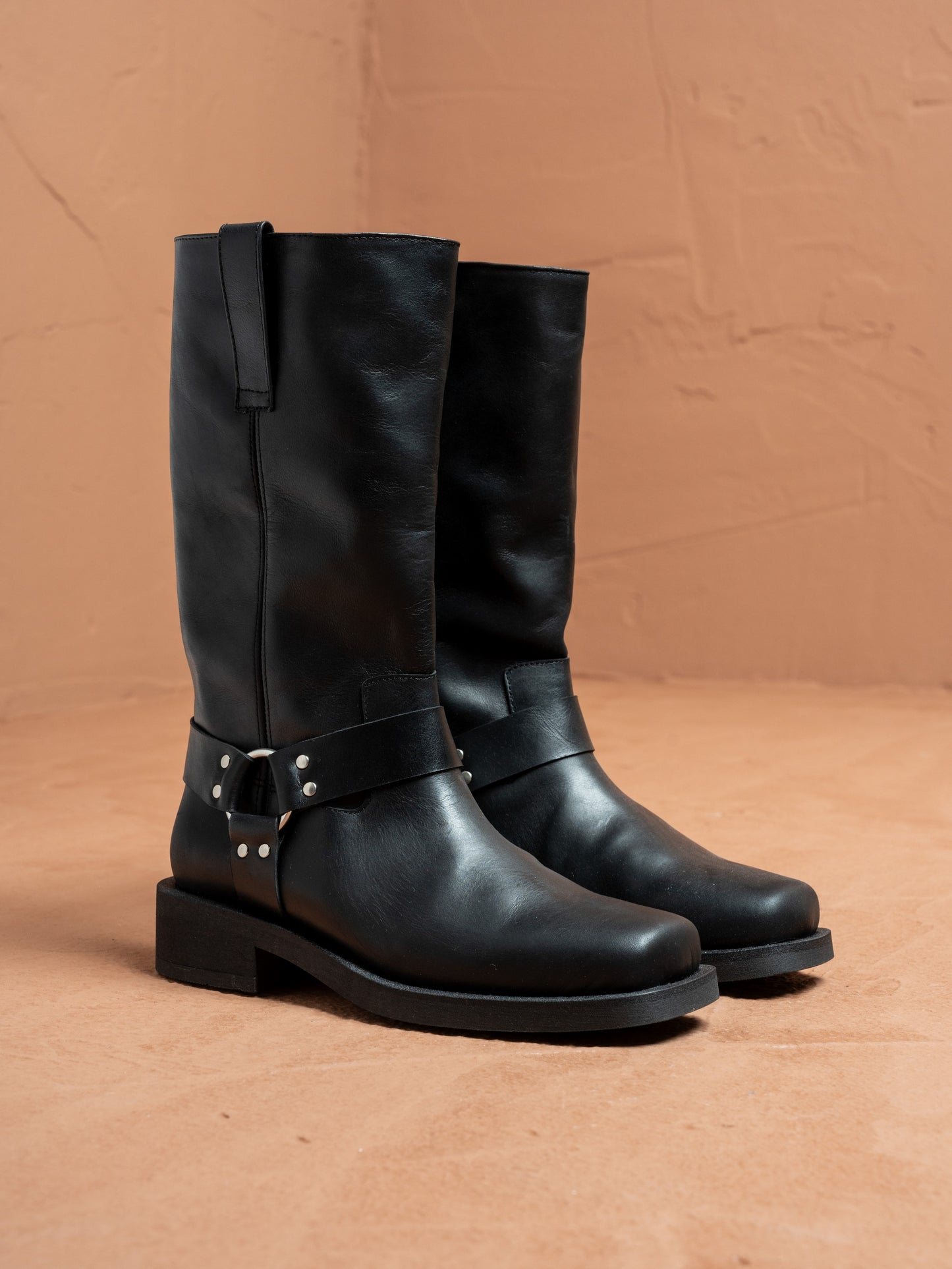 BOTA BIKER PIEL